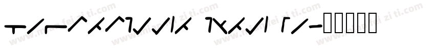 MONSTSERRAT EXTRA BO字体转换